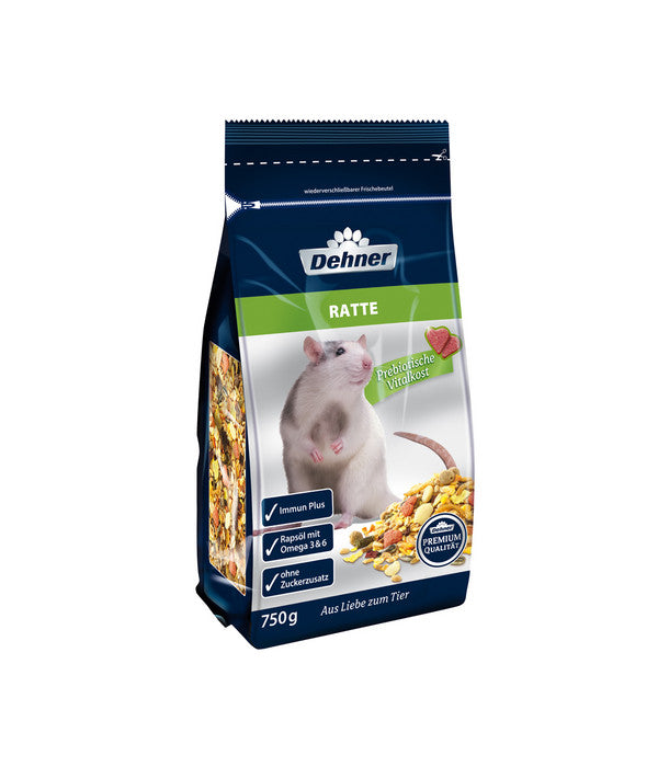 Dehner Premium Rattenfutter, 750g