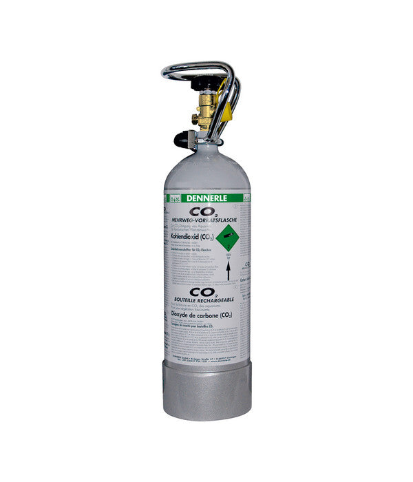 DENNERLE Mehrwegflasche CO2 Grau, 2kg