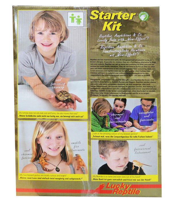Lucky Reptile Starter Kit Komplettset Bartagame, Ca. B80/H52/T40 Cm