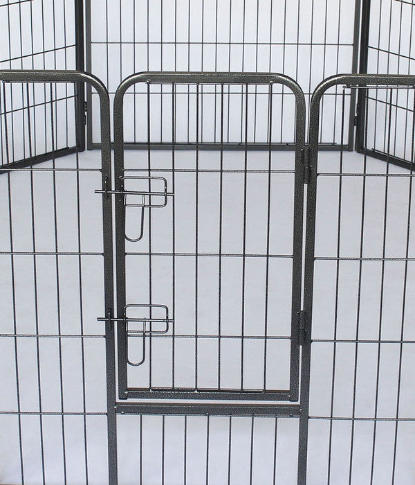 Dehner Nager-Freilauf Flexi, Grau, 8 X Ca. B80/H60 Cm