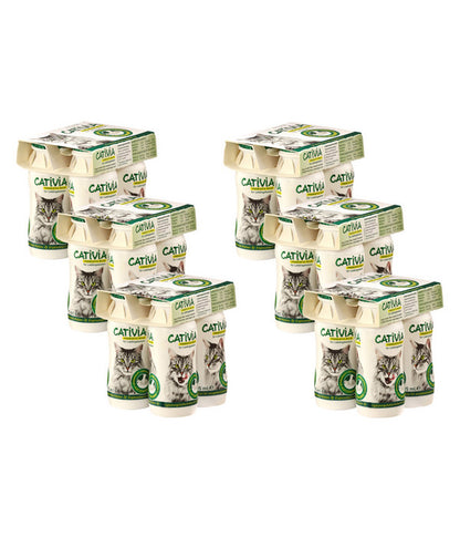  Cativia Katzensnack Katzenmilch, 6 X 4 Flaschen
