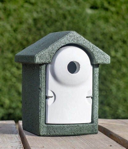  CJ Wildbird WoodStone® Nistkasten Holzbeton, Einflugloch Ca. Ø28 Mm, Grün