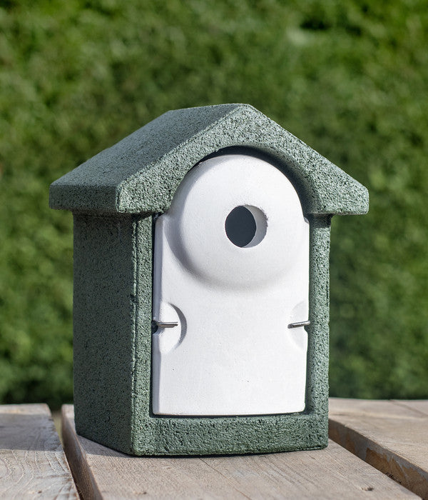  CJ Wildbird WoodStone® Nistkasten Holzbeton, Einflugloch Ca. Ø32 Mm, Grün