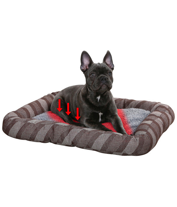  KERBL Pet Hundebett Pablo, Grau, Ca. B120/H10/T80 Cm