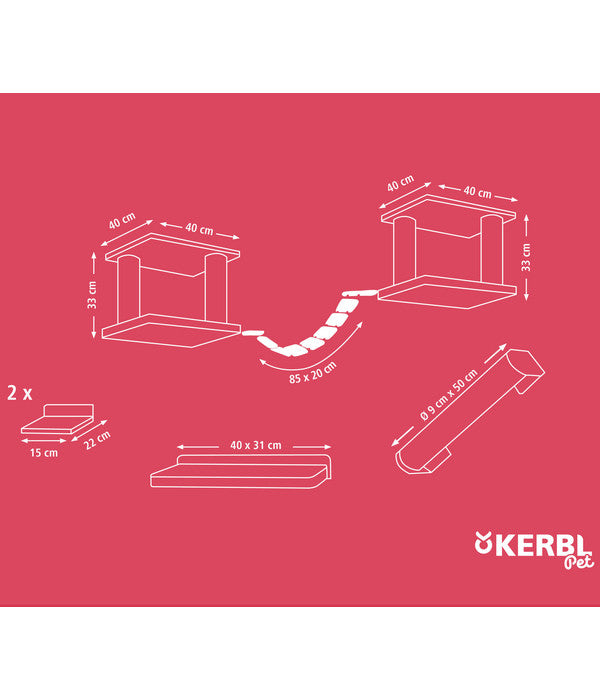  KERBL Pet Katzenspielplatz Top XL