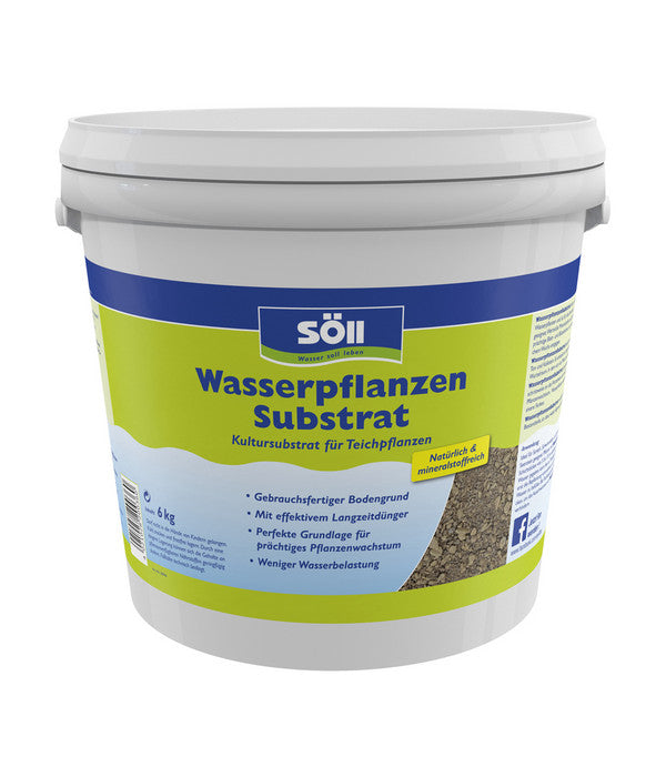  Söll Wasserpflanzen Substrat Für Teichpflanzen, 6 Kg