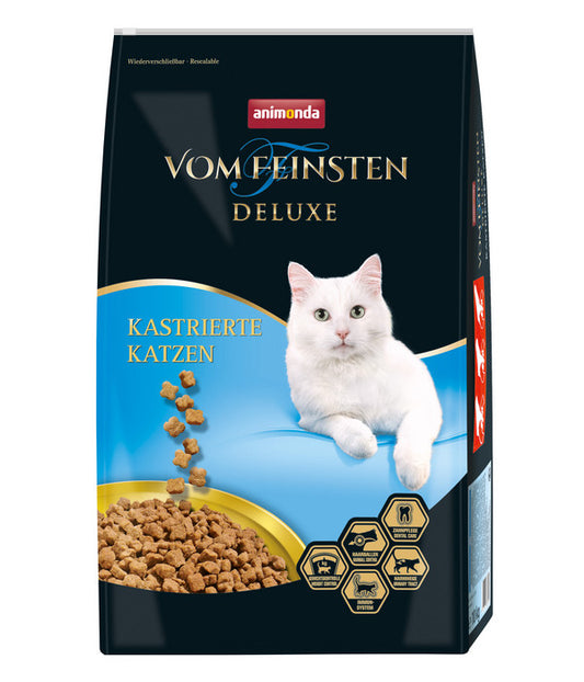  Animonda VOM FEINSTEN Trockenfutter Für Katzen Deluxe Kastriert, 10 Kg