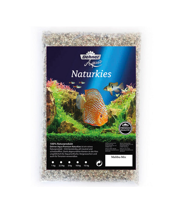  Dehner Aqua Premium Naturkies Malibu, 2-3 Mm, 15 Kg