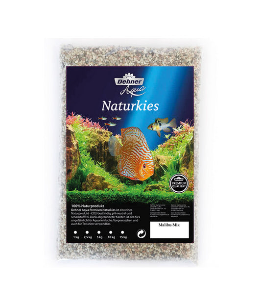  Dehner Aqua Premium Naturkies Malibu, 2-3 Mm, 15 Kg