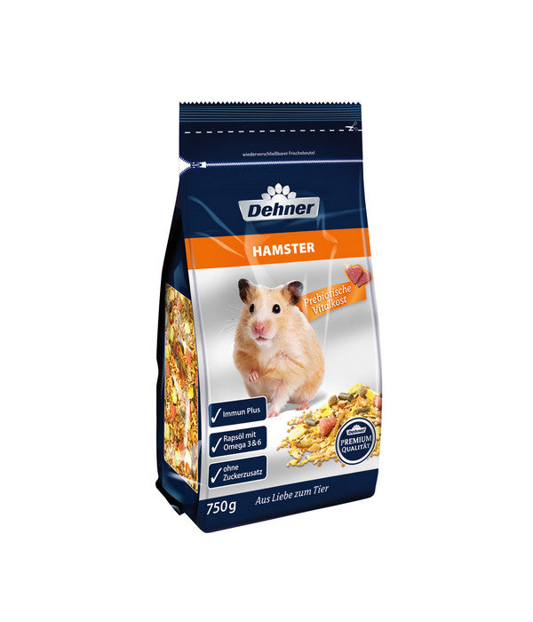  Dehner Premium Hamsterfutter, 750 G