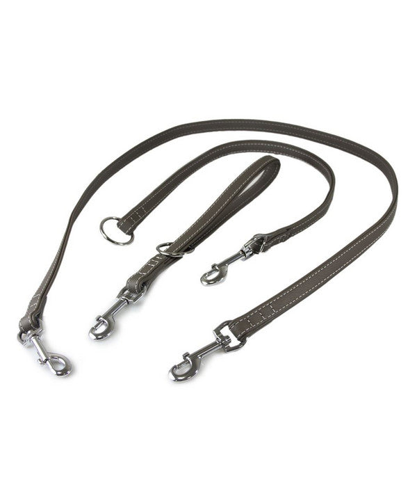  Das Lederband Universal-Hundeleine Style Amsterdam Lava