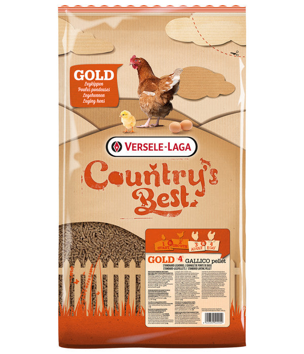  Versele-Laga Country's Best Hühnerfutter Gold 4 Gallico Pellet