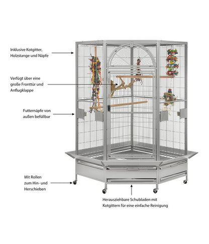  Montana Vogelvoliere Denver II, Platinum