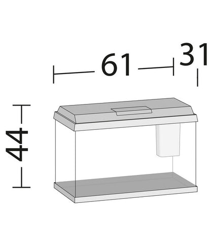  JUWEL® AQUARIUM Aquarium Set Primo 70 LED