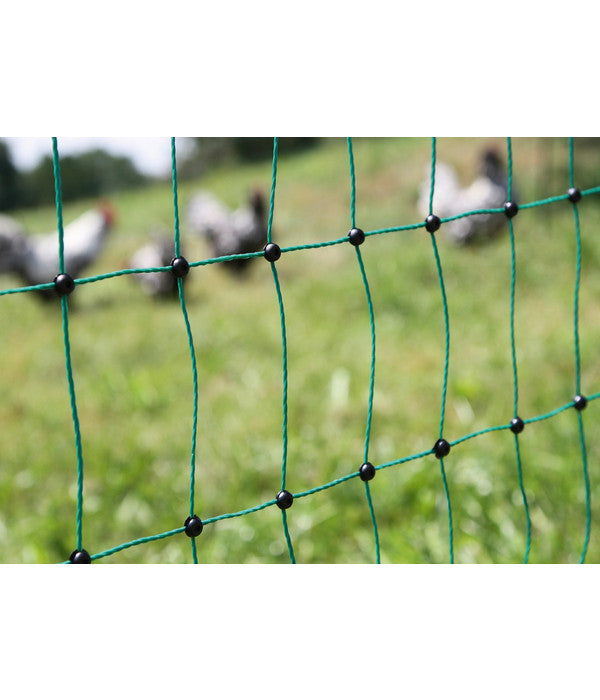  KERBL Geflügelnetz PoultryNet, Elektrifizierbar, Doppelspitze