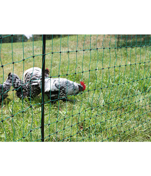  KERBL Geflügelnetz PoultryNet, Elektrifizierbar, Doppelspitze