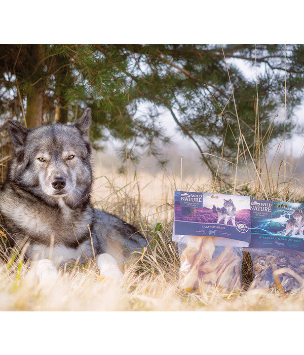  Dehner Wild Nature Hundesnack Lammohren, 200 G