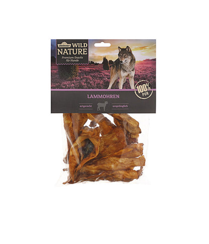  Dehner Wild Nature Hundesnack Lammohren, 200 G