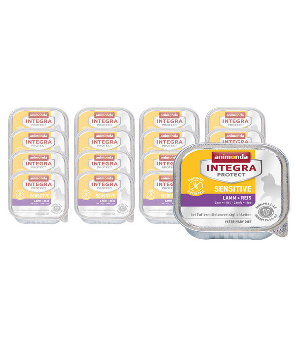  Animonda INTEGRA PROTECT Nassfutter Für Katzen Sensitiv, 16 X 100 G