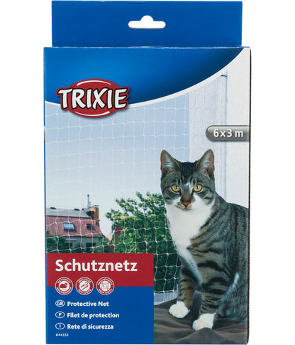  Trixie Katzenzubehör Schutznetz Transparent