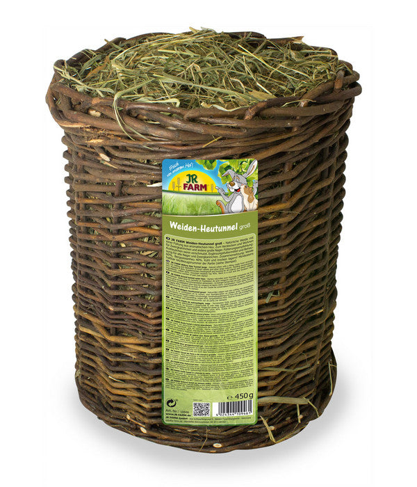  JR FARM Nagerspielzeug Weiden-Heutunnel, Groß, Ca. Ø22/B29 Cm