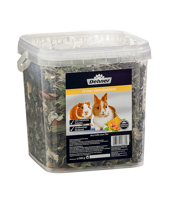  Dehner Premium Nagersnack Kräutereimer Feines Gemüsebeet, 500 G