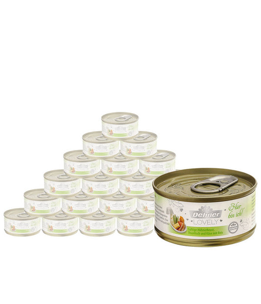  Dehner Premium Lovely Nassfutter Für Katzen Hier Bin Ich!