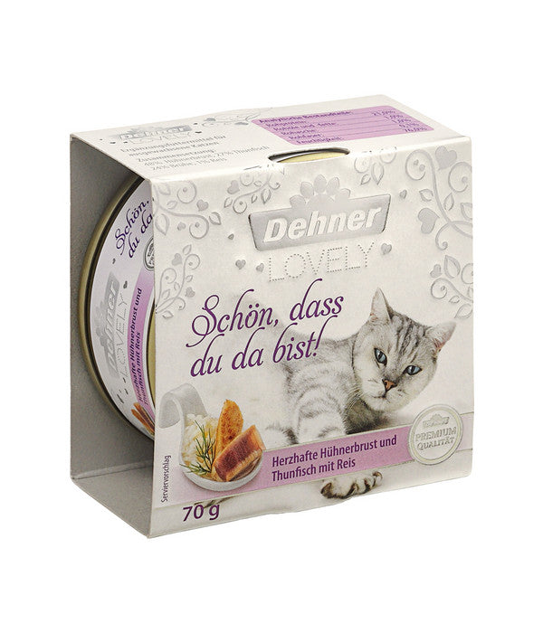  Dehner Premium Lovely Nassfutter Für Katzen Schön, Dass Du Da Bist!
