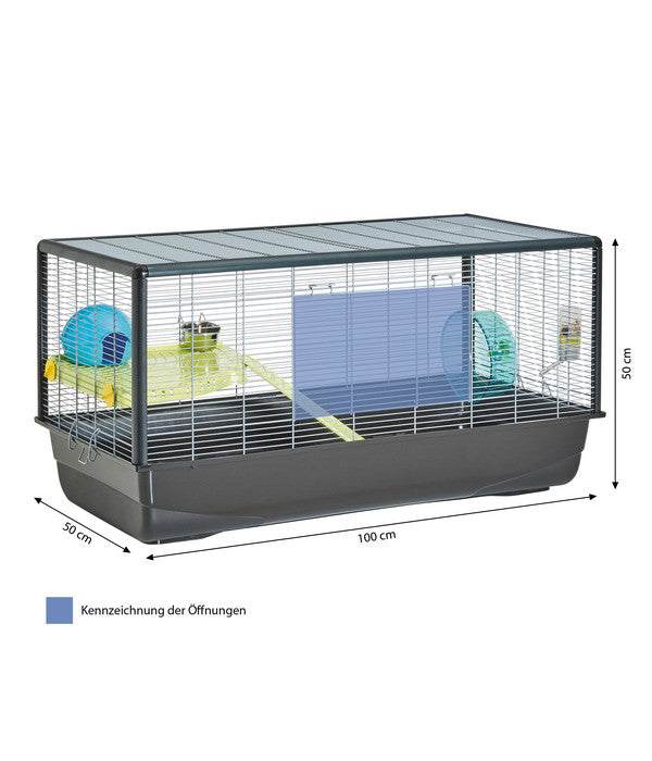  SAVIC Nagerheim Hamster Plaza, Ca. B100/H50/T50 Cm