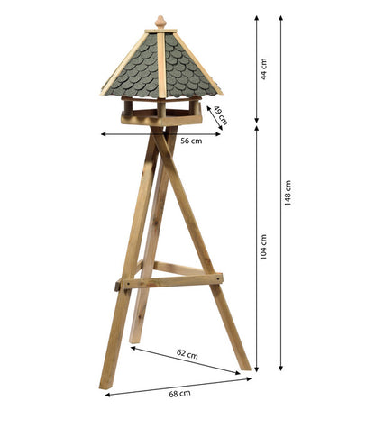  Dehner Natura Futterhaus Achensee, Inkl. Ständer, Ca. B68/H148/T62 Cm