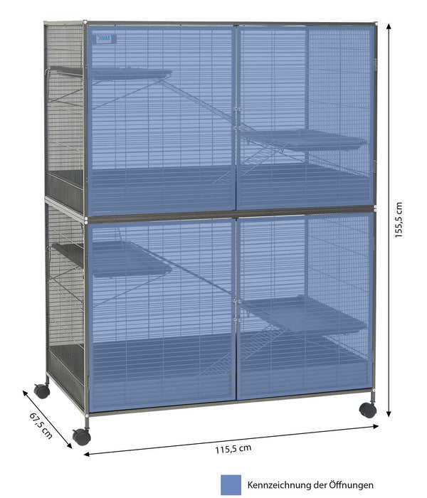  SAVIC Nagerheim Suite Royal XL, Ca. B115,5/H155,5/T67,5 Cm