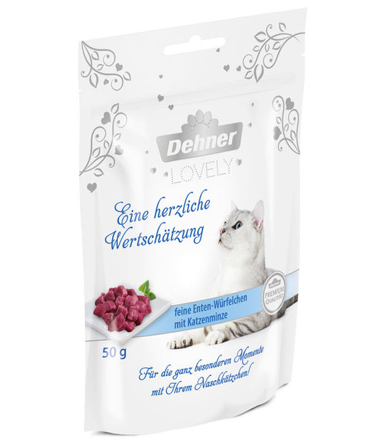  Dehner Premium Lovely Katzensnack Eine Herzliche Wertschätzung, 50 G
