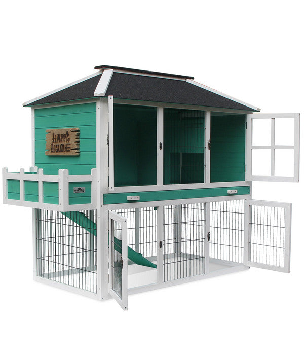  Dehner Nagerheim Happy Home Palazzo, Ca. B145/H121/T72 Cm