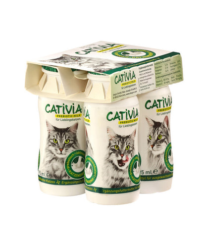  Cativia Katzensnack Katzenmilch, 6 X 4 Flaschen