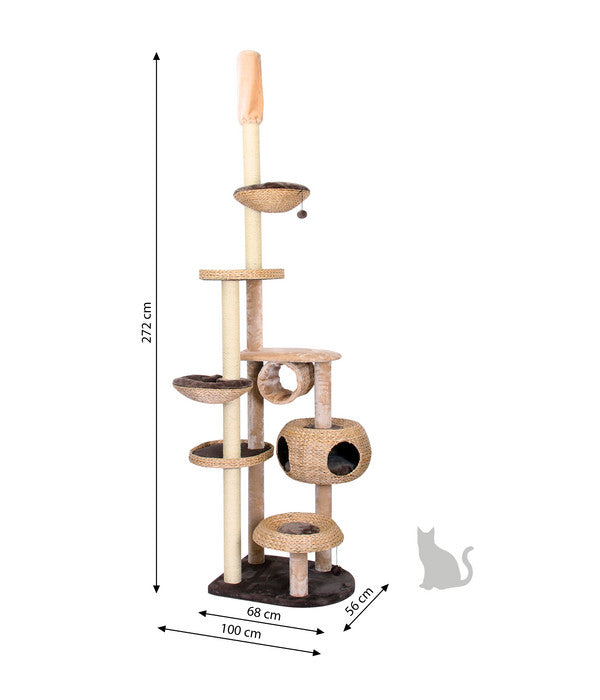  Dehner Kratzbaum Liv, Ca. B100/H247-272/T56 Cm