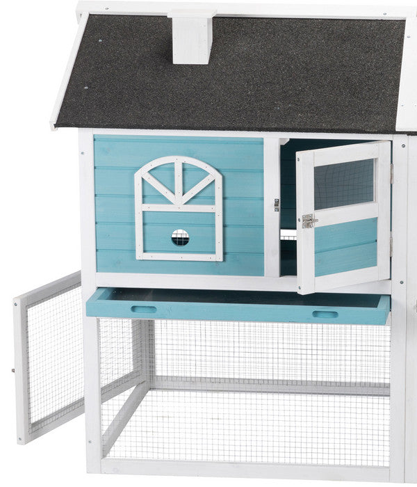  Trixie Kleintierstall Mit Freilaufgehege, Ca. B156/H110/T80 Cm