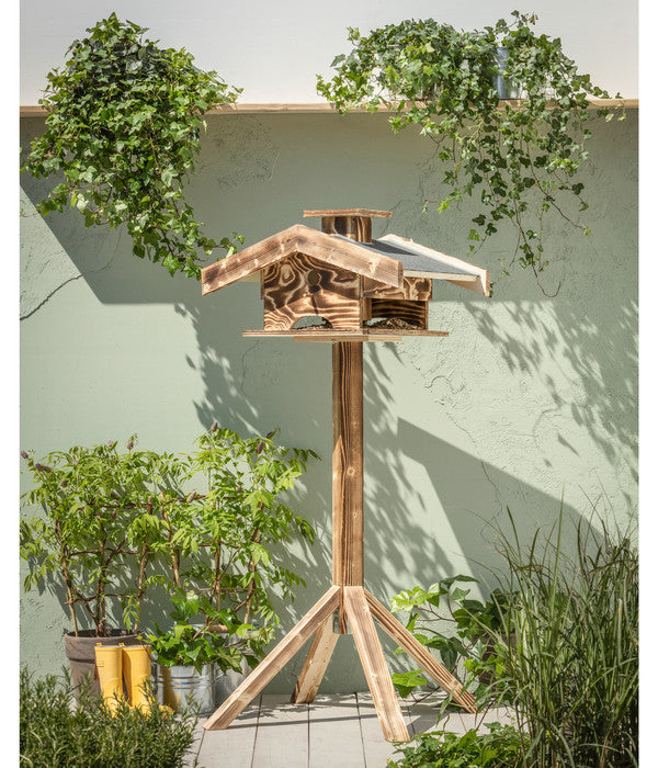  Dehner Natura Futterhaus Arber Mit Silo