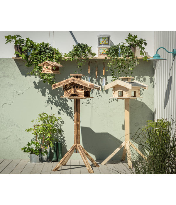  Dehner Natura Futterhaus Arber Mit Silo