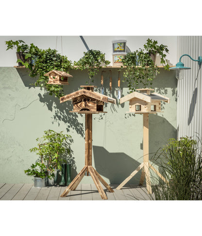  Dehner Natura Futterhaus Arber Mit Silo
