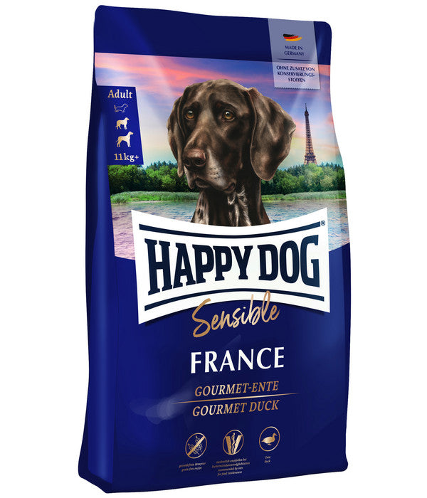  Happy Dog Trockenfutter Für Hunde Sensible France, Ente