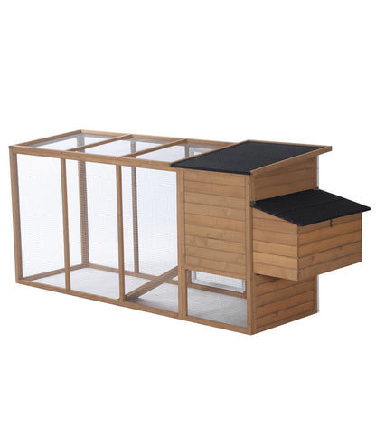 Dehner Hühnerstall Happy Farm Chicken House, Ca. B247/H103/T75 Cm