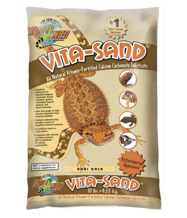  ZooMed Terrarium Bodengrund Vita-Sand Gobi Gold