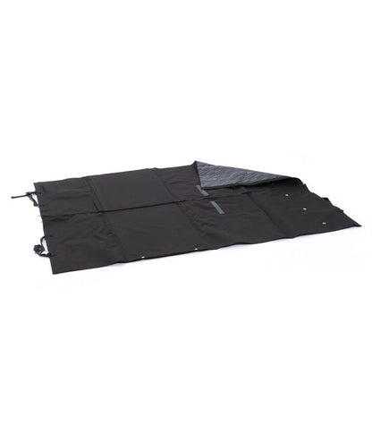  Kleinmetall® Rücksitzbankschondecke Bridge, Schwarz, Ca. B165/T140 Cm