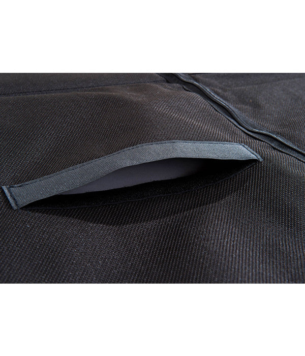  Kleinmetall® Rücksitzbankschondecke Bridge, Schwarz, Ca. B165/T140 Cm