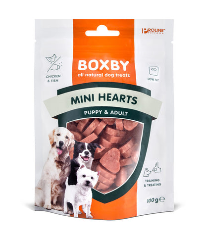  Boxby Hundesnack Mini Hearts, 100 G