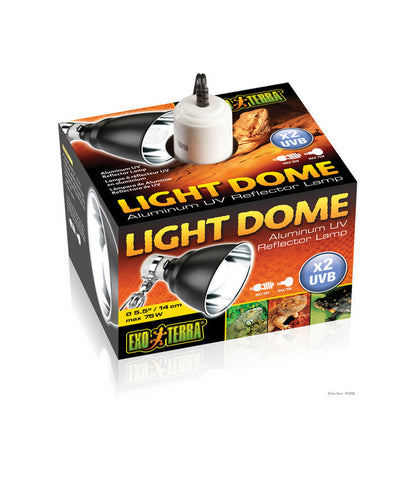  Exo Terra® Light Dome Aluminium UV Reflektorlampe