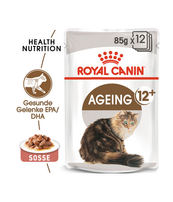  ROYAL CANIN® Nassfutter Für Katzen Ageing 12+, 12 X 85 G