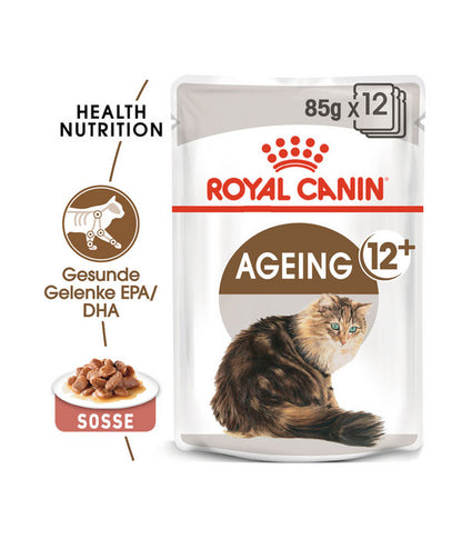 ROYAL CANIN® Nassfutter Für Katzen Ageing 12+, 12 X 85 G