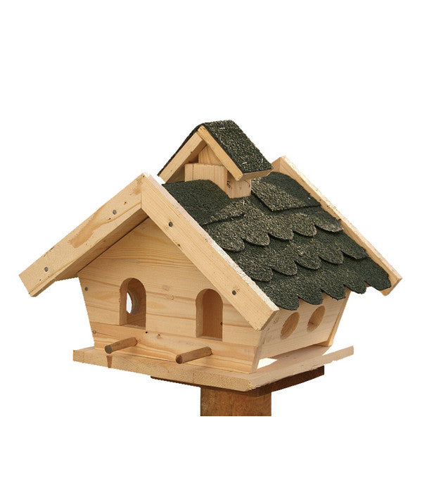  Siena Garden Vogelhaus Ybbs, Braun/grün, Ca. B36/H28/T28 Cm