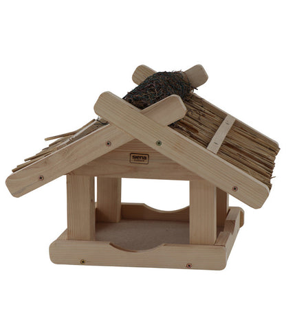  Siena Garden Vogelhaus Steinkauz, Braun, Ca. B46/H21/T43 Cm